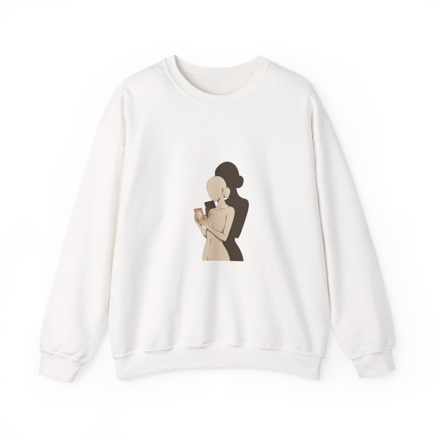 Morning Ritual Illustration Sweatshirt | cozy cafe, breakfast art