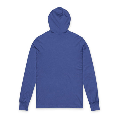 Hooded Long Sleeve Tee — Cozy Campfire Ninja Art Hooded Tee