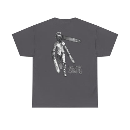 Devil Engine Graphic Tee — “Don’t Treat A Man Like A Fucking Dog” Manga Shirt