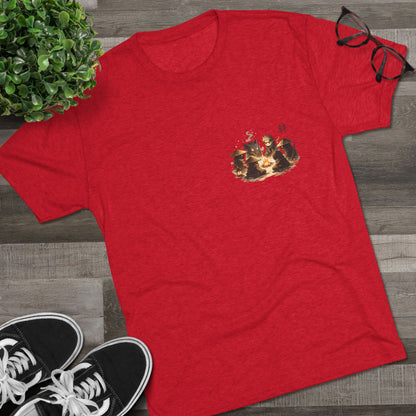 Anime Ninja Campfire Graphic Tee