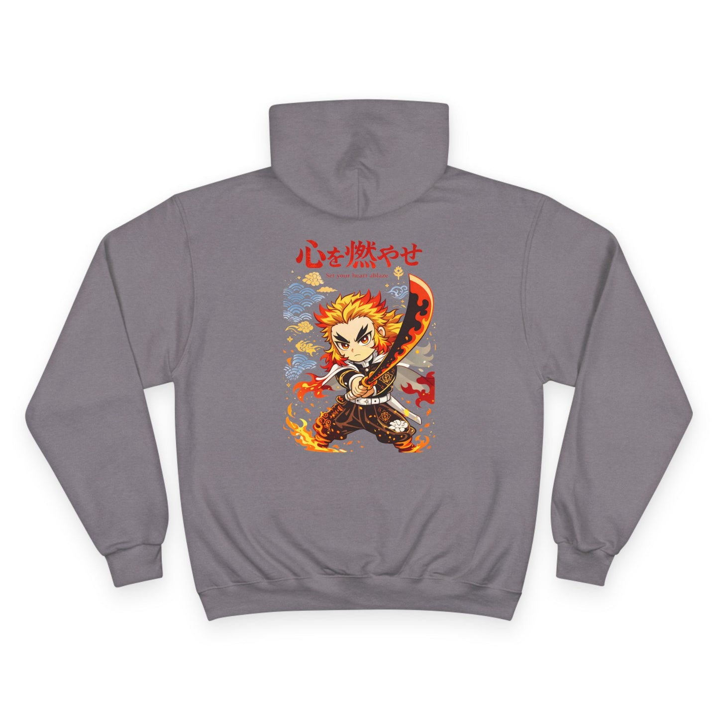 Demon Slayer Rengoku Flame Hoodie