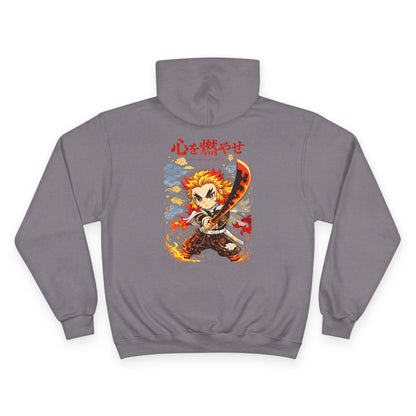 Demon Slayer Rengoku Flame Hoodie