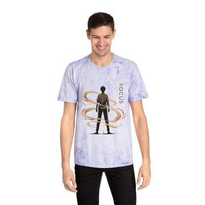 Focus silhouette tee | T-Shirt | Inspirational, silhouette with swirling energy