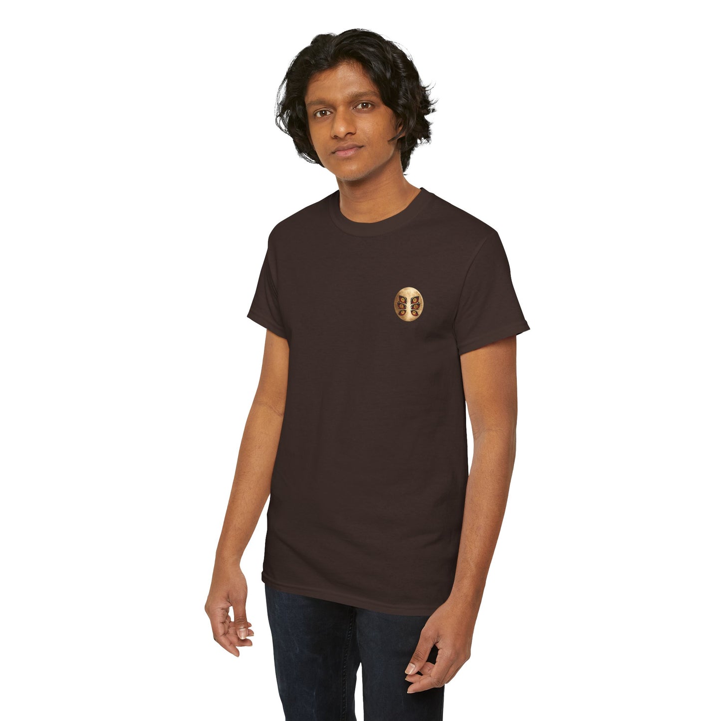 Samurai Moonback T‑Shirt — Japanese Warrior Graphic Tee