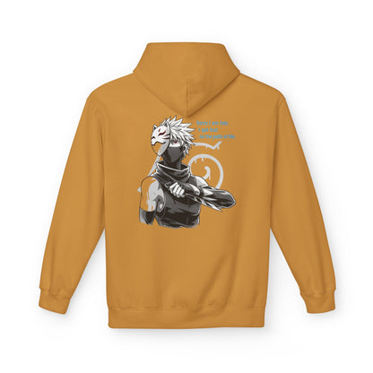 Anime Masked Shinobi Hoodie — 'Every sin tells part of the path' Graphic Pullover