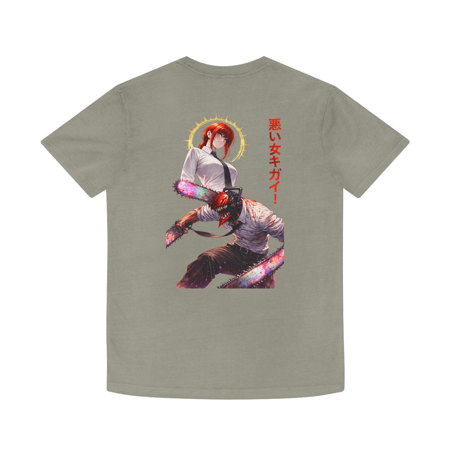 Devil Girl Anime Tee — Chainsaws & Devils Graphic Shirt
