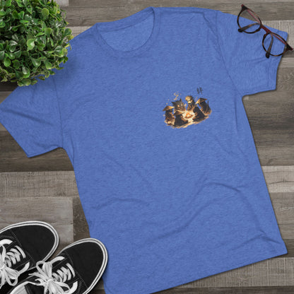 Anime Ninja Campfire Graphic Tee