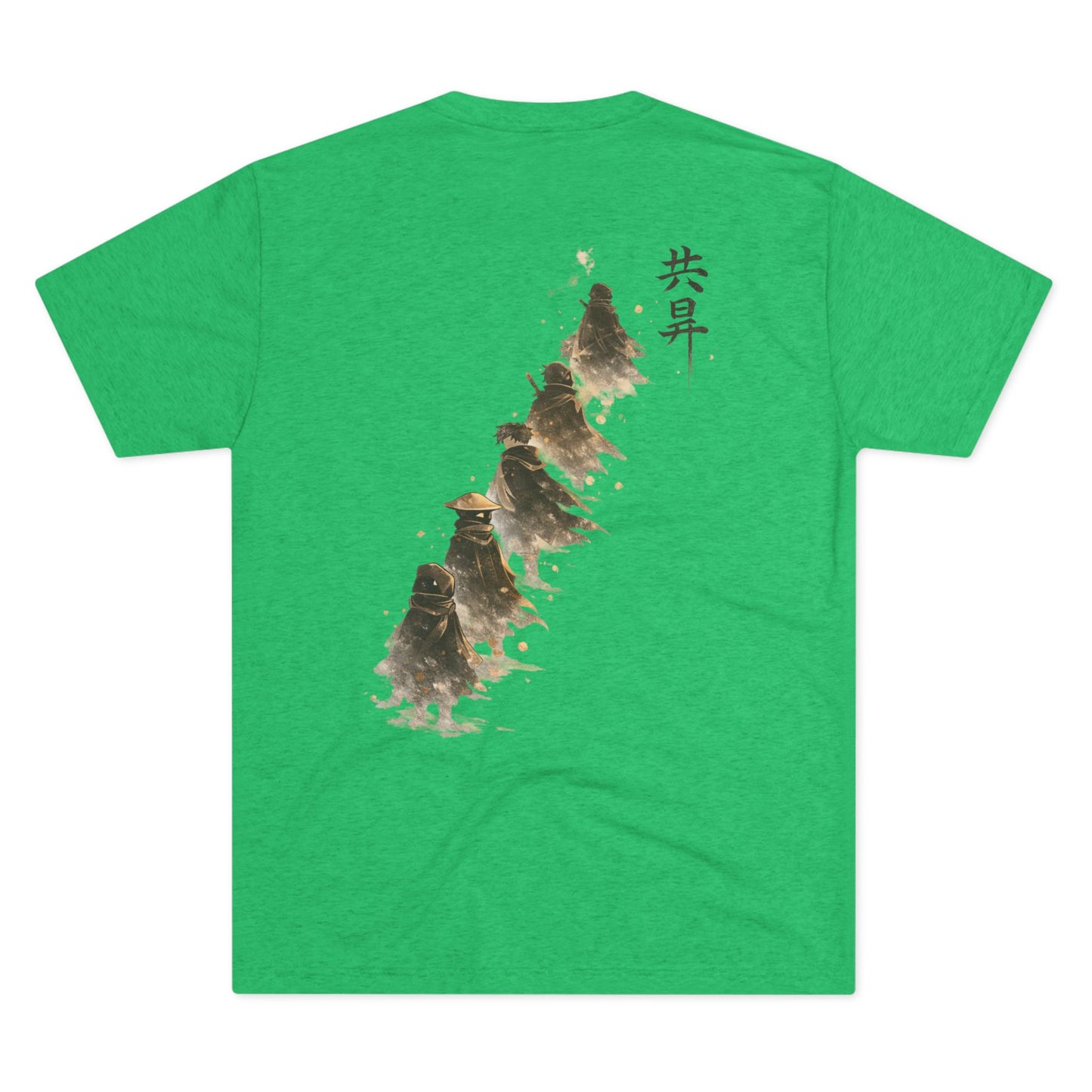 T-Shirt — Minimal Japanese Sumi-e Foxes Graphic Tee
