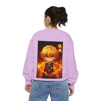 Demon Agatsuma Flame Graphic Sweatshirt Slayer
