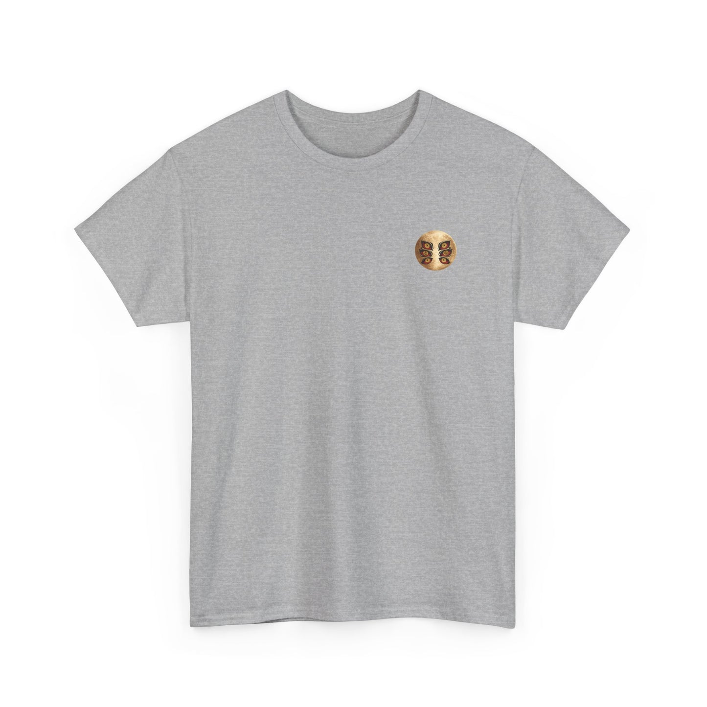 Samurai Moonback T‑Shirt — Japanese Warrior Graphic Tee