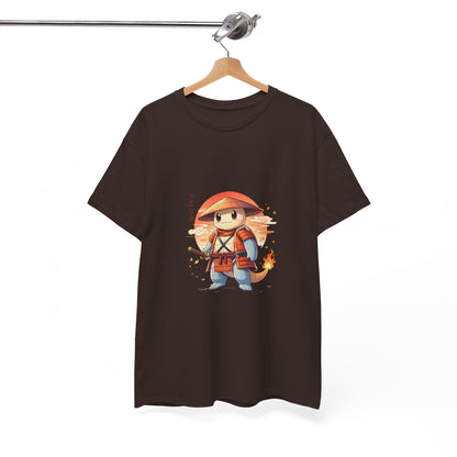 Adventure Fire Mage T-Shirt — Cute Warrior Character Tee