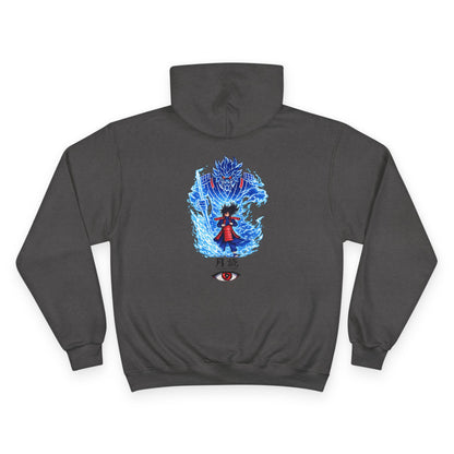 Champion Hoodie | Anime Blue Spirit Guardian Graphic Hoodie