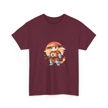 Adventure Fire Mage T-Shirt — Cute Warrior Character Tee