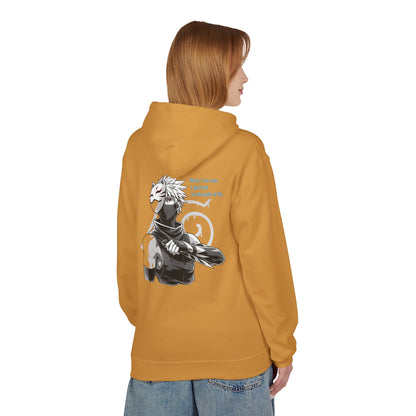 Anime Masked Shinobi Hoodie — 'Every sin tells part of the path' Graphic Pullover