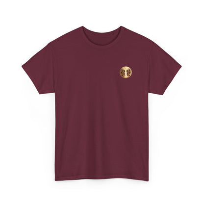 Samurai Moonback T‑Shirt — Japanese Warrior Graphic Tee
