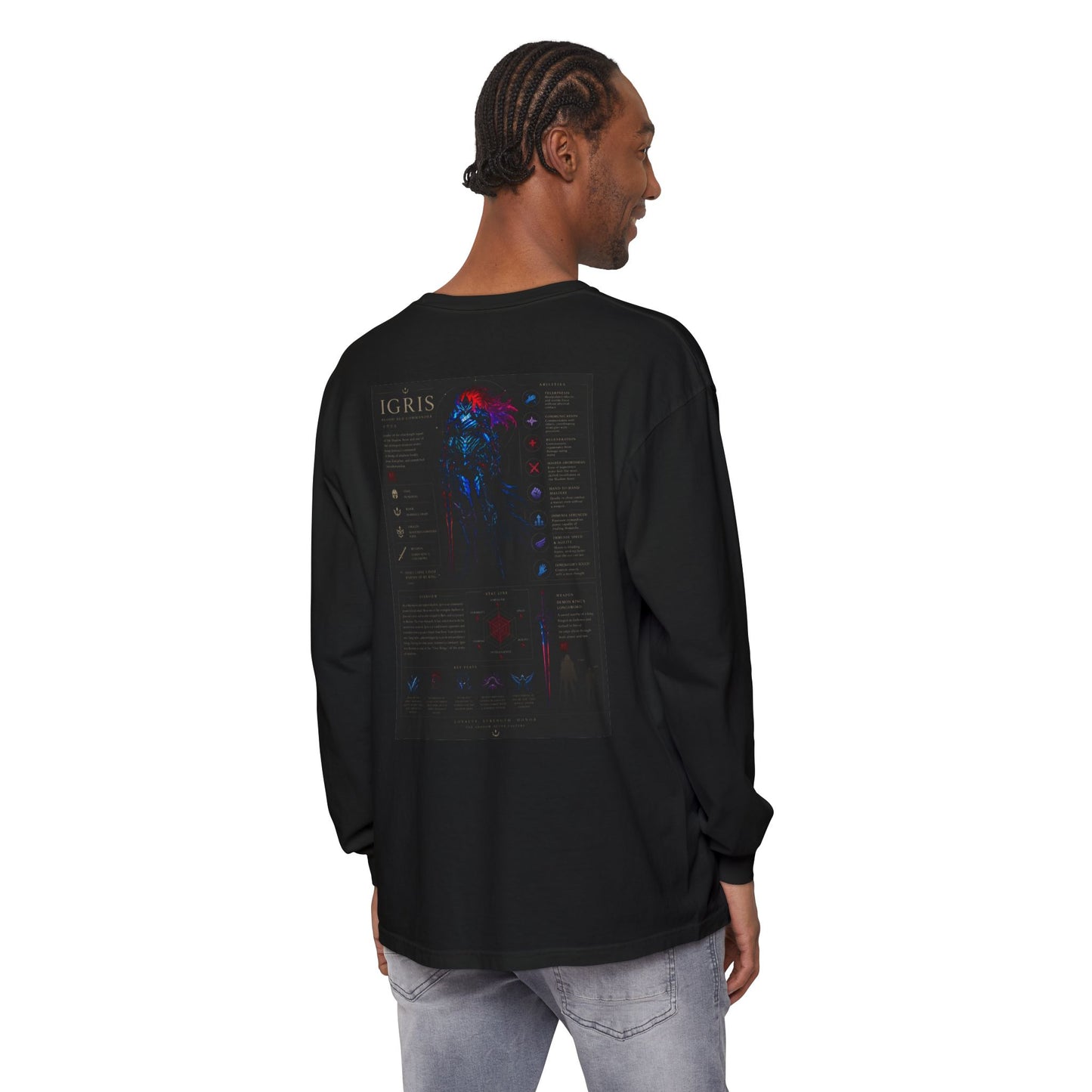 Igris Stats Long Sleeve Shirt