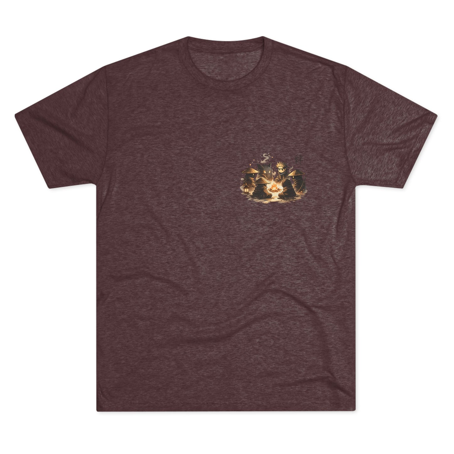 Anime Ninja Campfire Graphic Tee