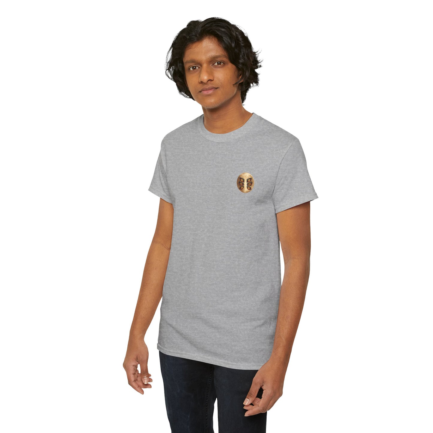 Samurai Moonback T‑Shirt — Japanese Warrior Graphic Tee