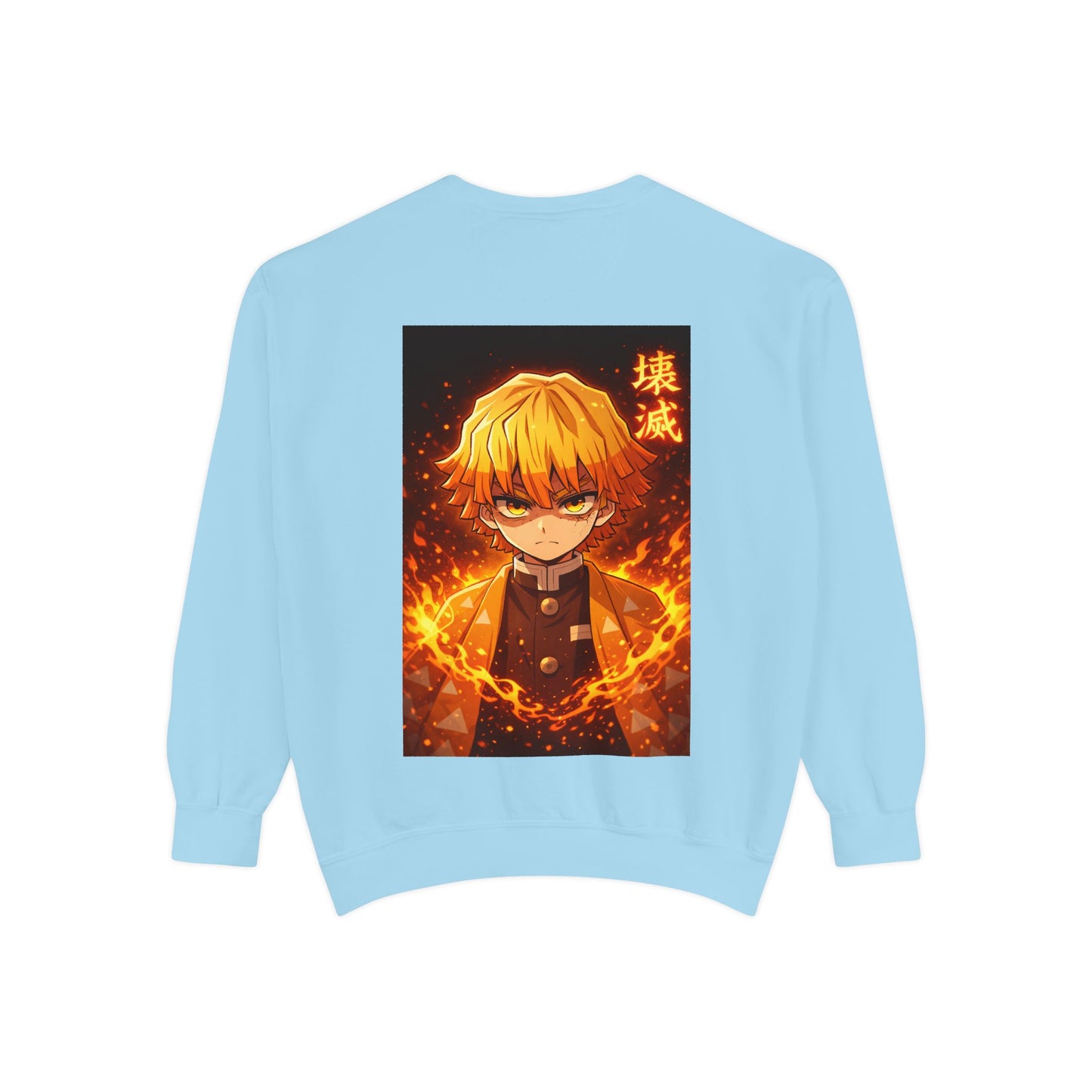 Demon Agatsuma Flame Graphic Sweatshirt Slayer