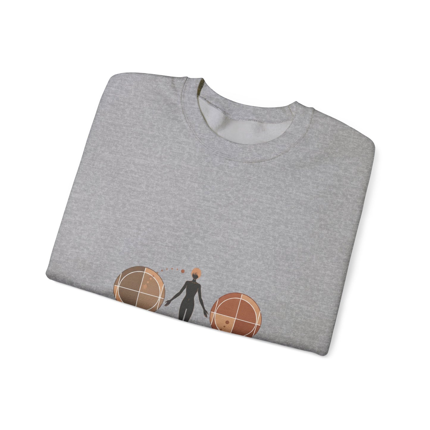 Stoic Minimalist Mantra Sweatshirt | modern mantra design, minimal philosophy