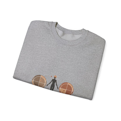 Stoic Minimalist Mantra Sweatshirt | modern mantra design, minimal philosophy