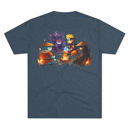 Anime Ninja Campfire Graphic Tee