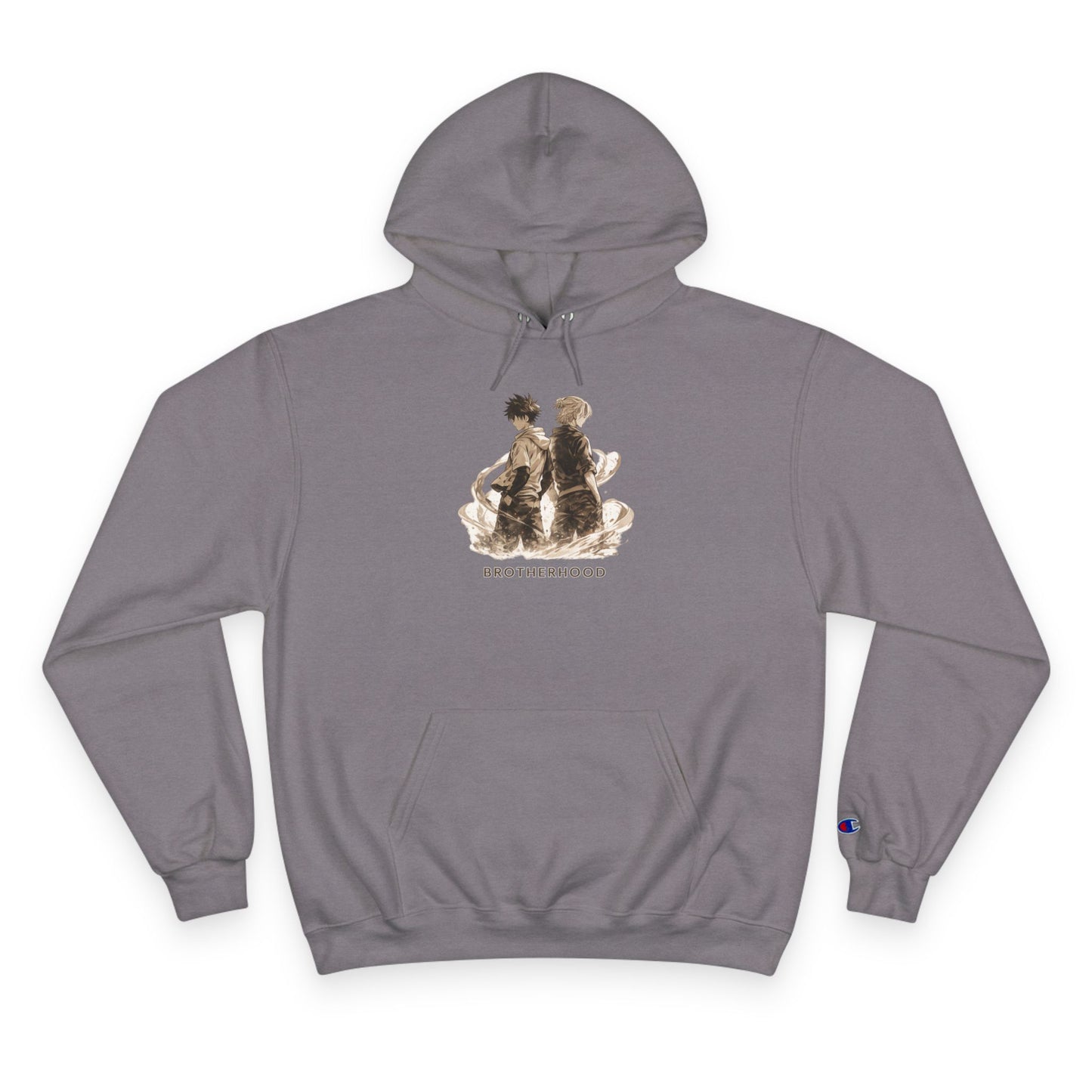 Brotherhood Bears Hoodie | Vintage Teddy Bear Illustration, Retro Sibling Design