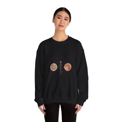 Stoic Minimalist Mantra Sweatshirt | modern mantra design, minimal philosophy