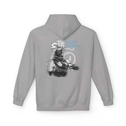 Anime Masked Shinobi Hoodie — 'Every sin tells part of the path' Graphic Pullover