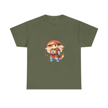 Adventure Fire Mage T-Shirt — Cute Warrior Character Tee
