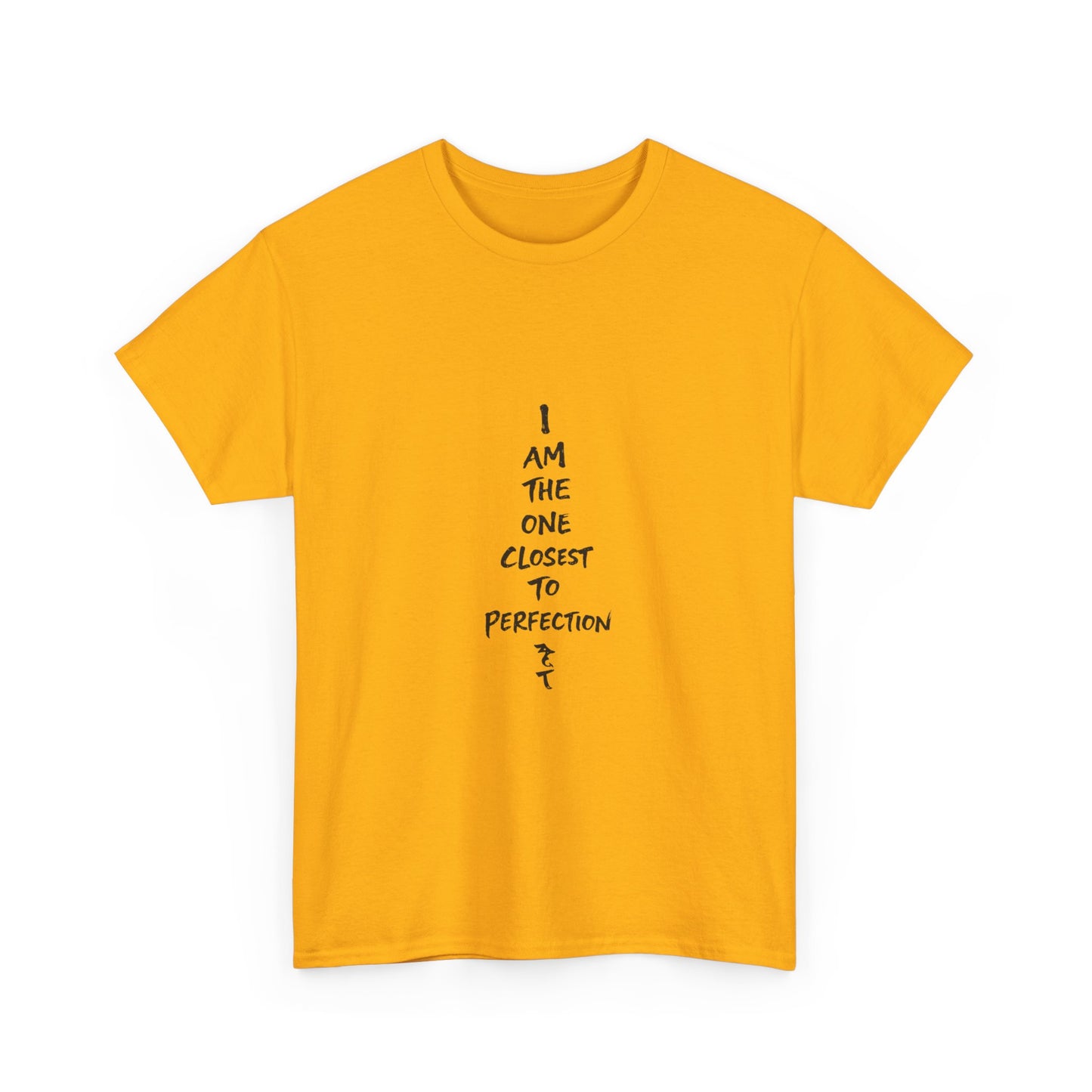 Graphic Anime T-Shirt — 'I Am The One Closest to Perfection' Graphic Tee
