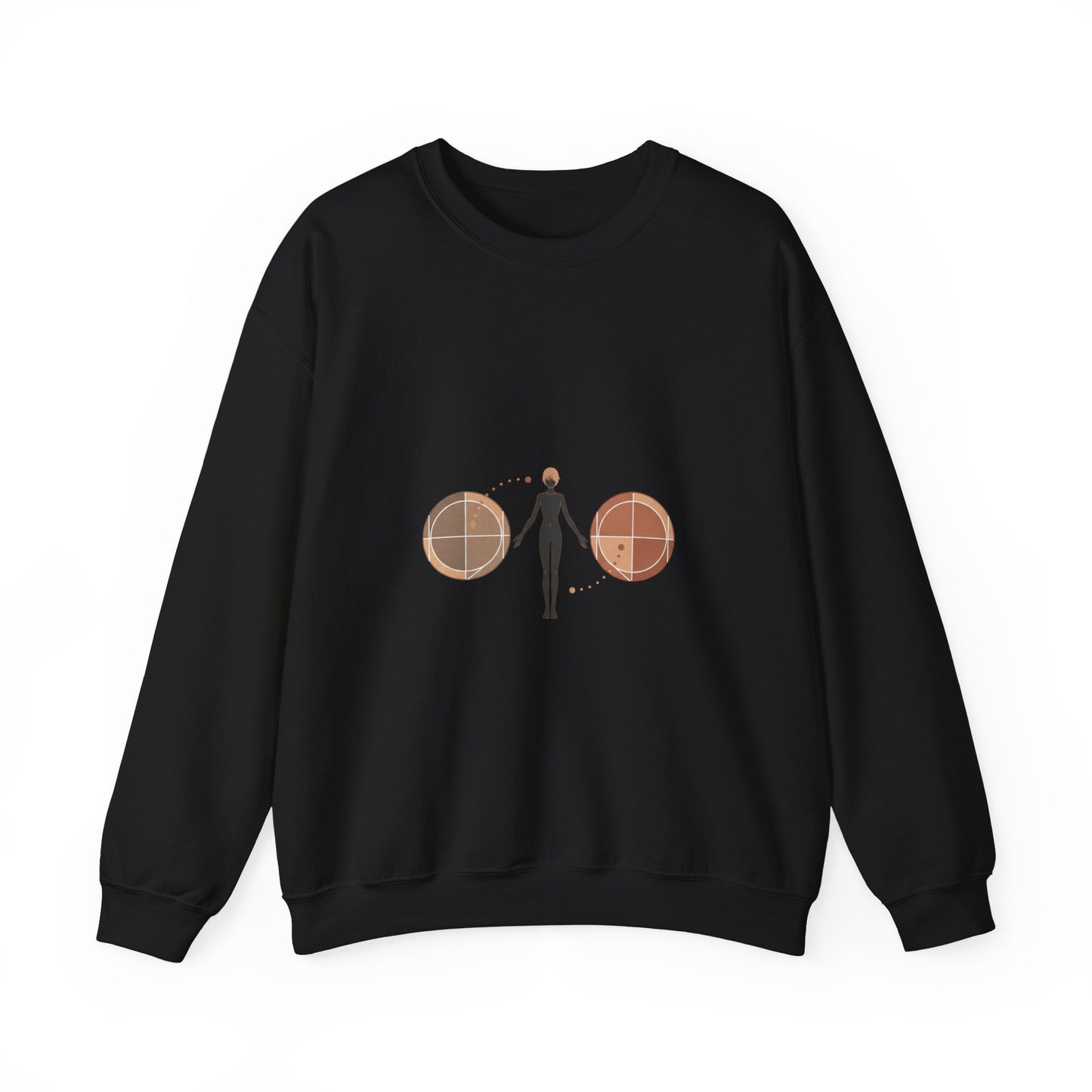 Stoic Minimalist Mantra Sweatshirt | modern mantra design, minimal philosophy