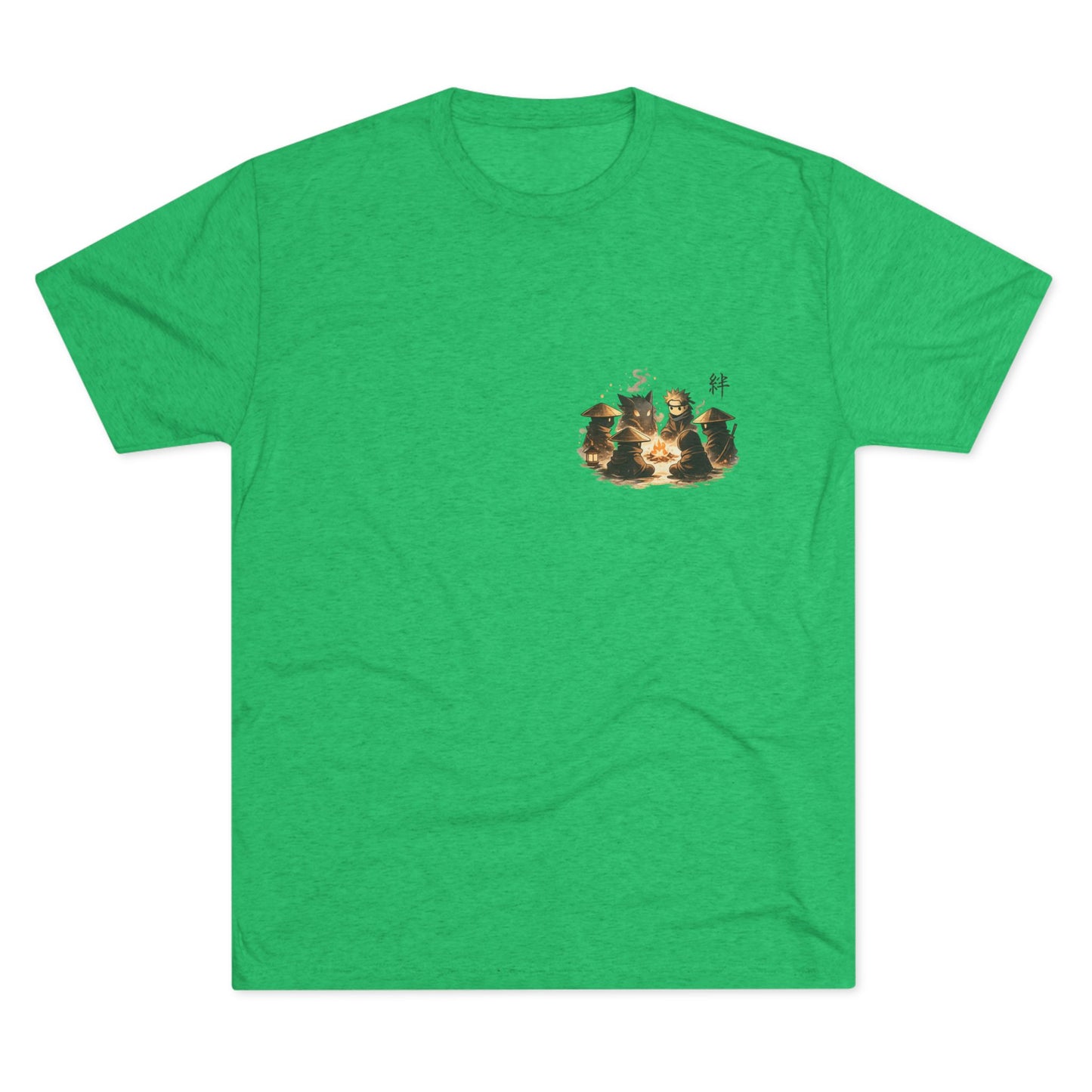 Anime Ninja Campfire Graphic Tee