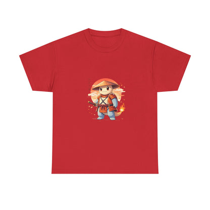 Adventure Fire Mage T-Shirt — Cute Warrior Character Tee
