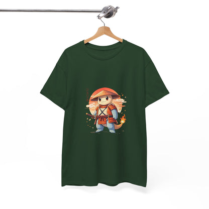 Adventure Fire Mage T-Shirt — Cute Warrior Character Tee