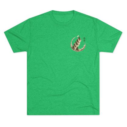 T-Shirt — Minimal Japanese Sumi-e Foxes Graphic Tee