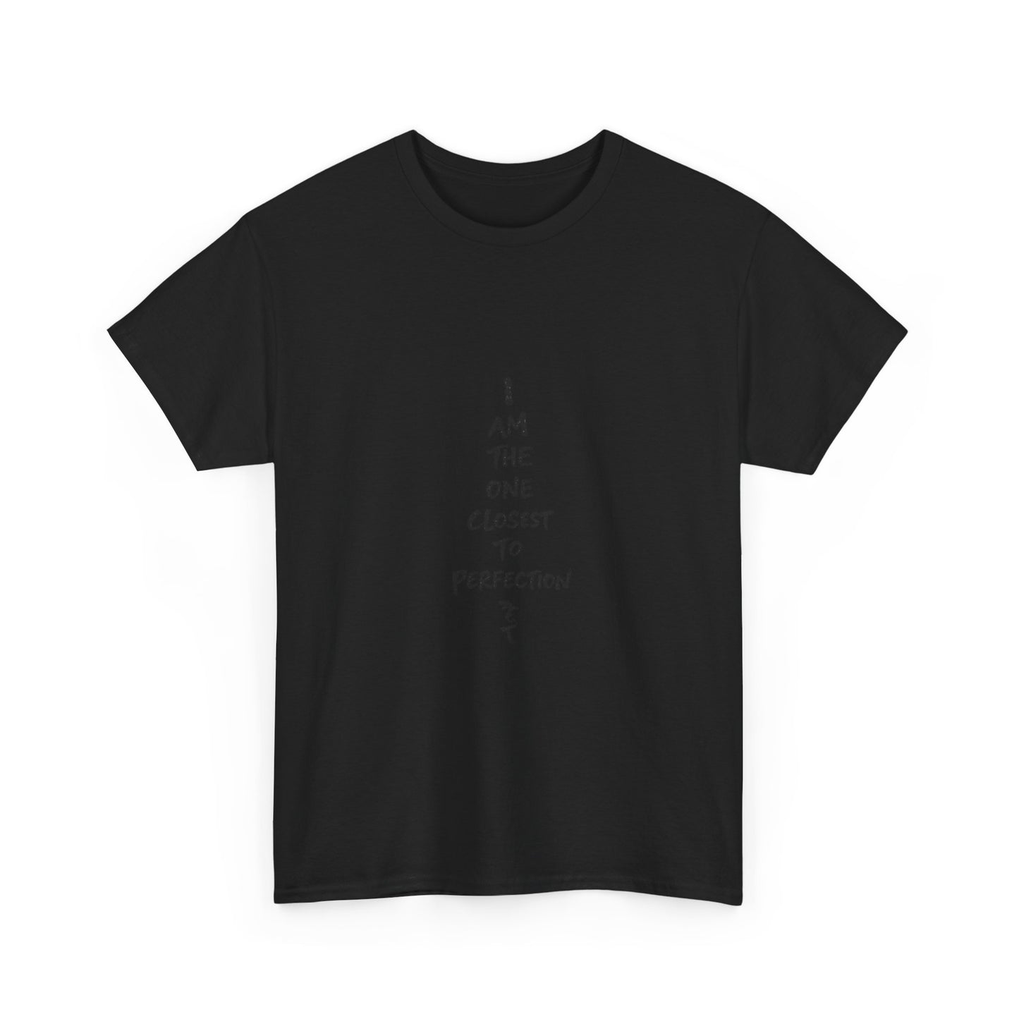 Graphic Anime T-Shirt — 'I Am The One Closest to Perfection' Graphic Tee