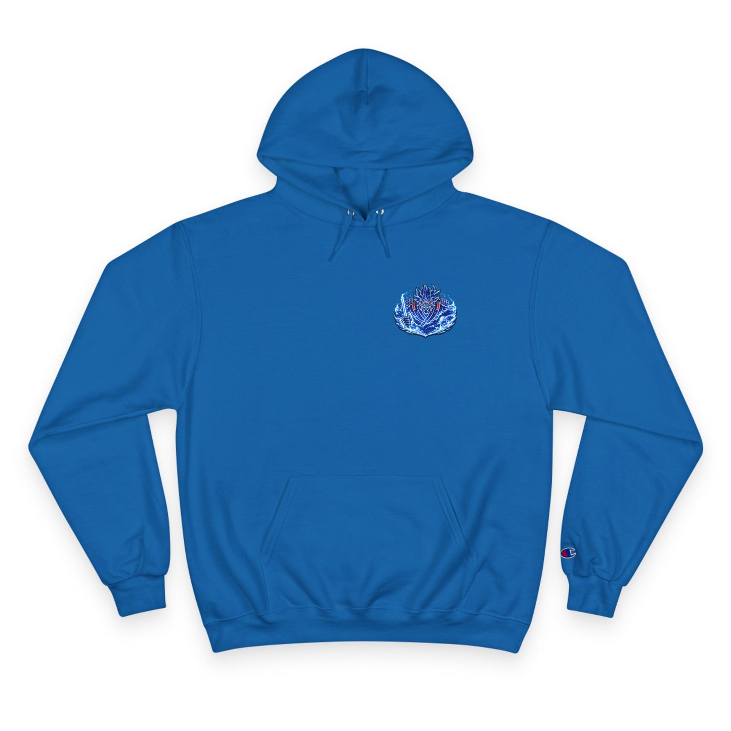 Champion Hoodie | Anime Blue Spirit Guardian Graphic Hoodie