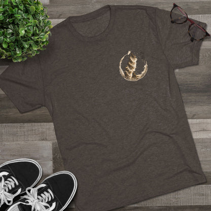 T-Shirt — Minimal Japanese Sumi-e Foxes Graphic Tee