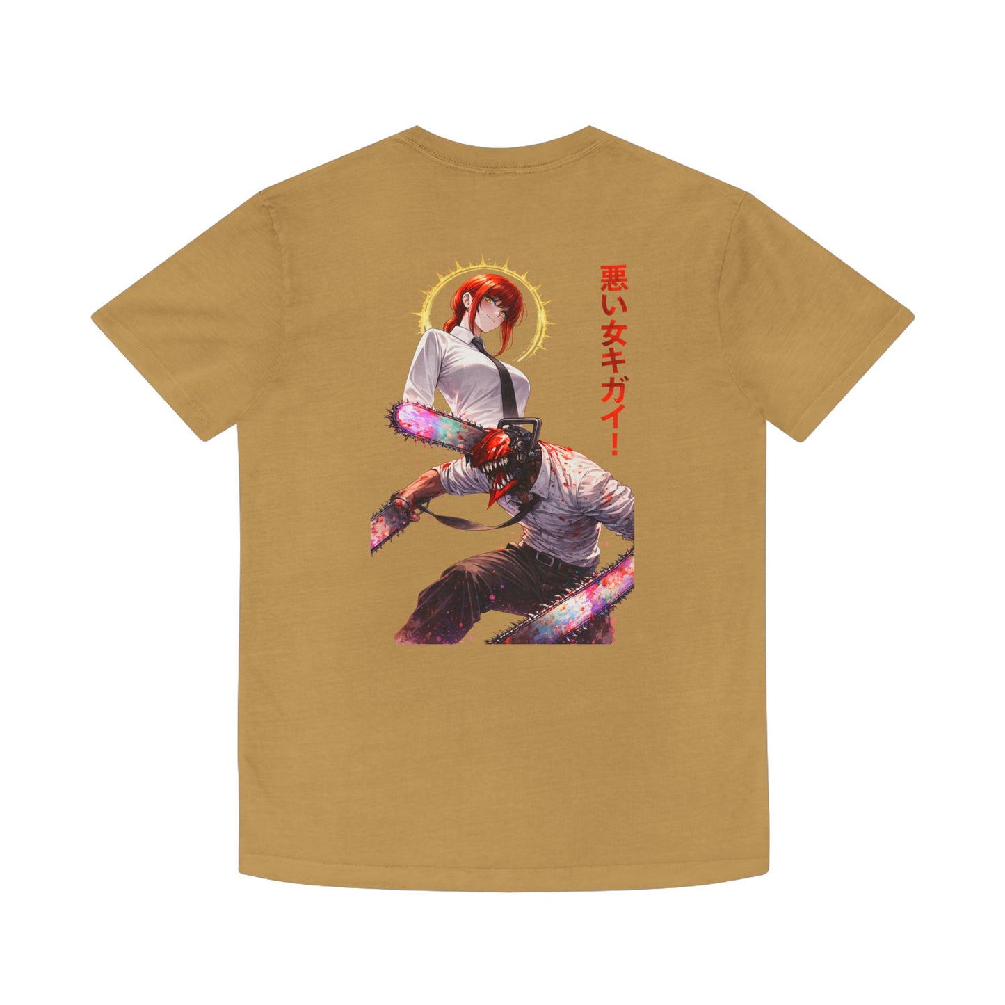 Devil Girl Anime Tee — Chainsaws & Devils Graphic Shirt