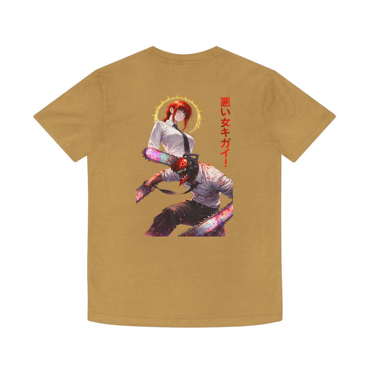 Devil Girl Anime Tee — Chainsaws & Devils Graphic Shirt