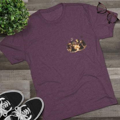 Anime Ninja Campfire Graphic Tee