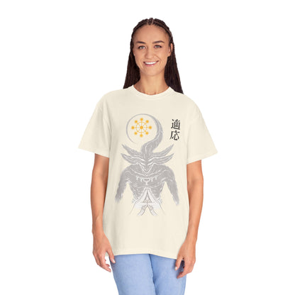 Demon sigil T-Shirt — Japanese “Adapt” Kanji Graphic Tee