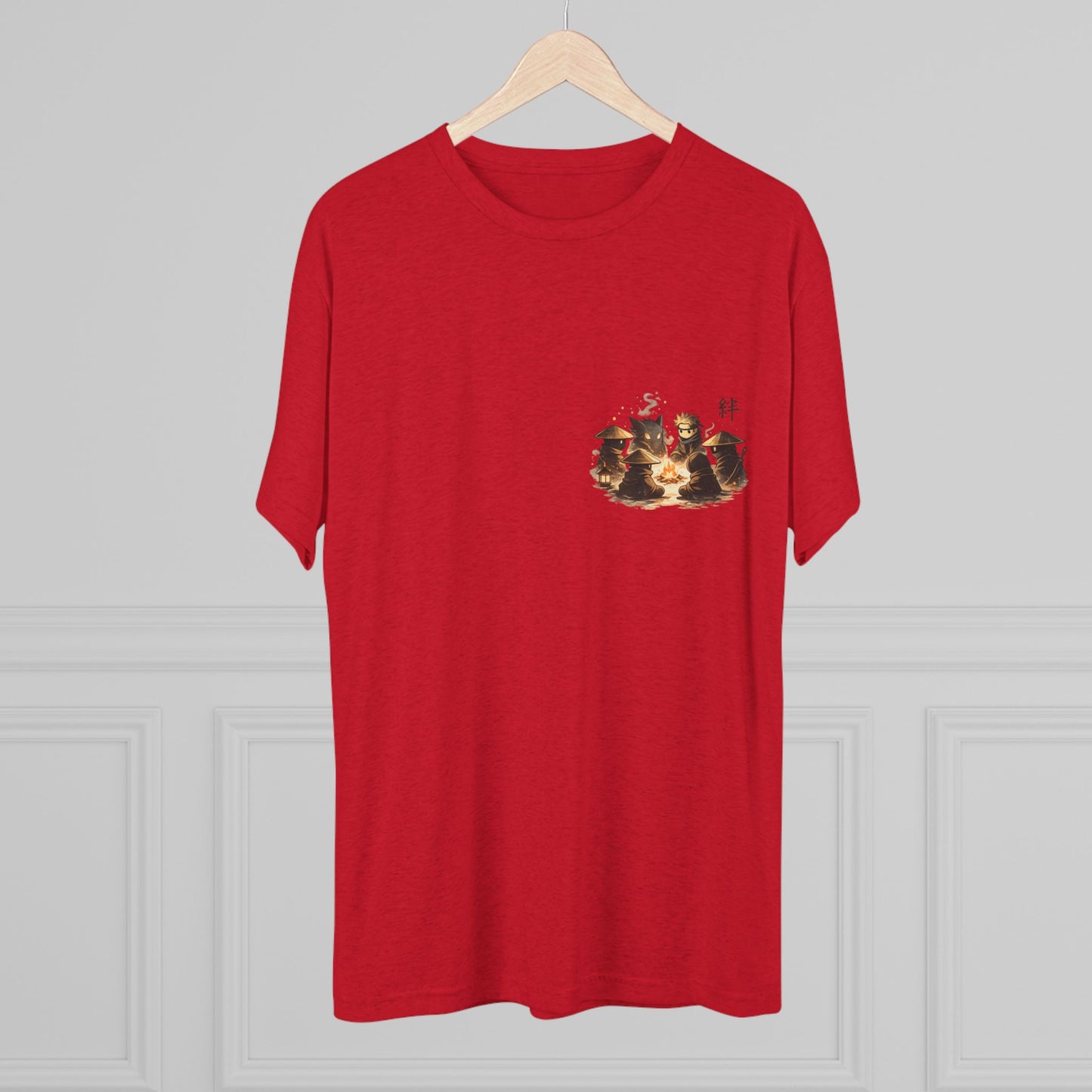Anime Ninja Campfire Graphic Tee