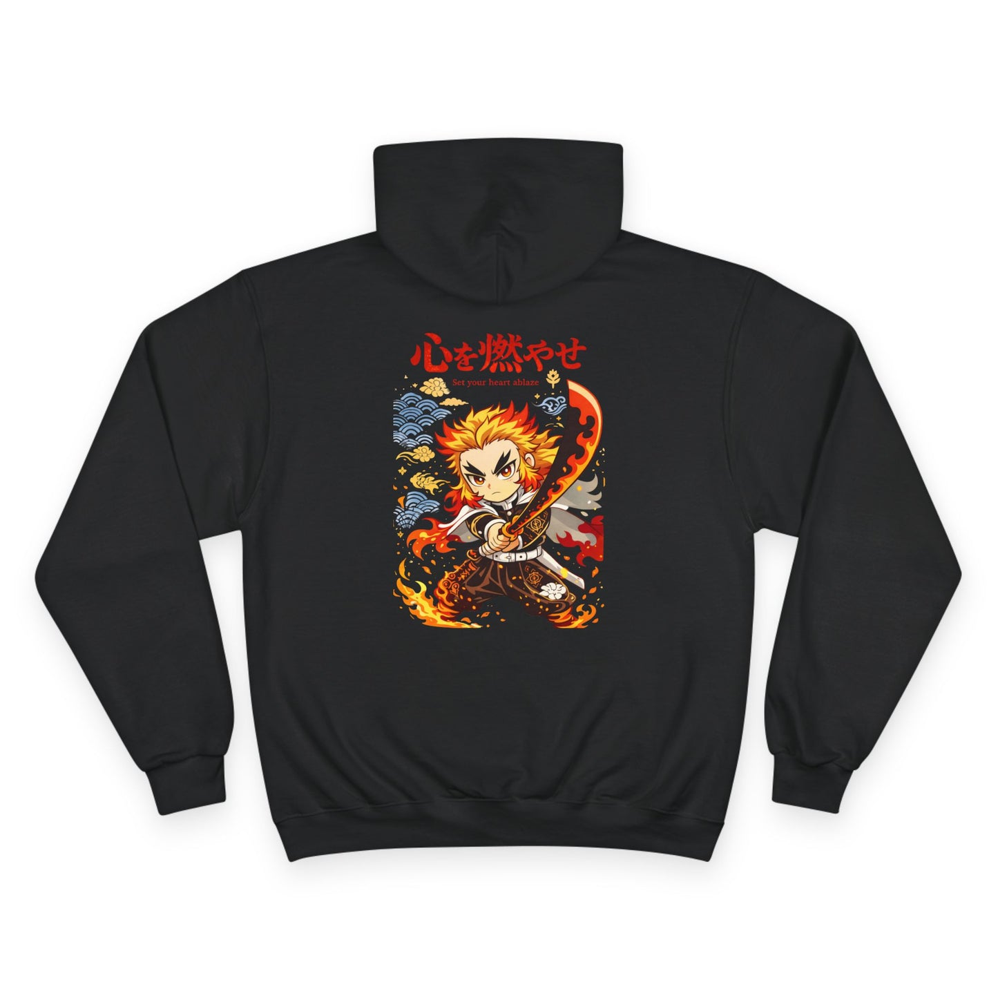 Demon Slayer Rengoku Flame Hoodie