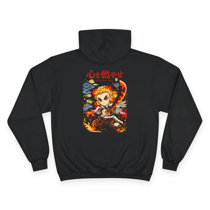 Demon Slayer Rengoku Flame Hoodie
