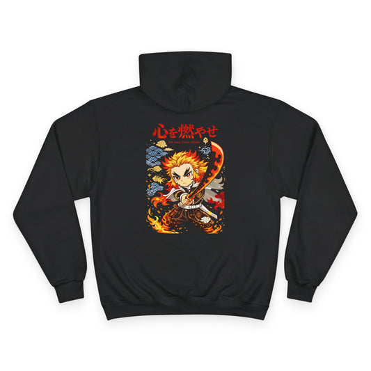 Demon Slayer Rengoku Flame Hoodie