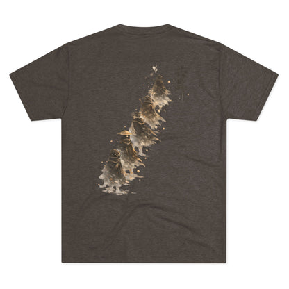 T-Shirt — Minimal Japanese Sumi-e Foxes Graphic Tee