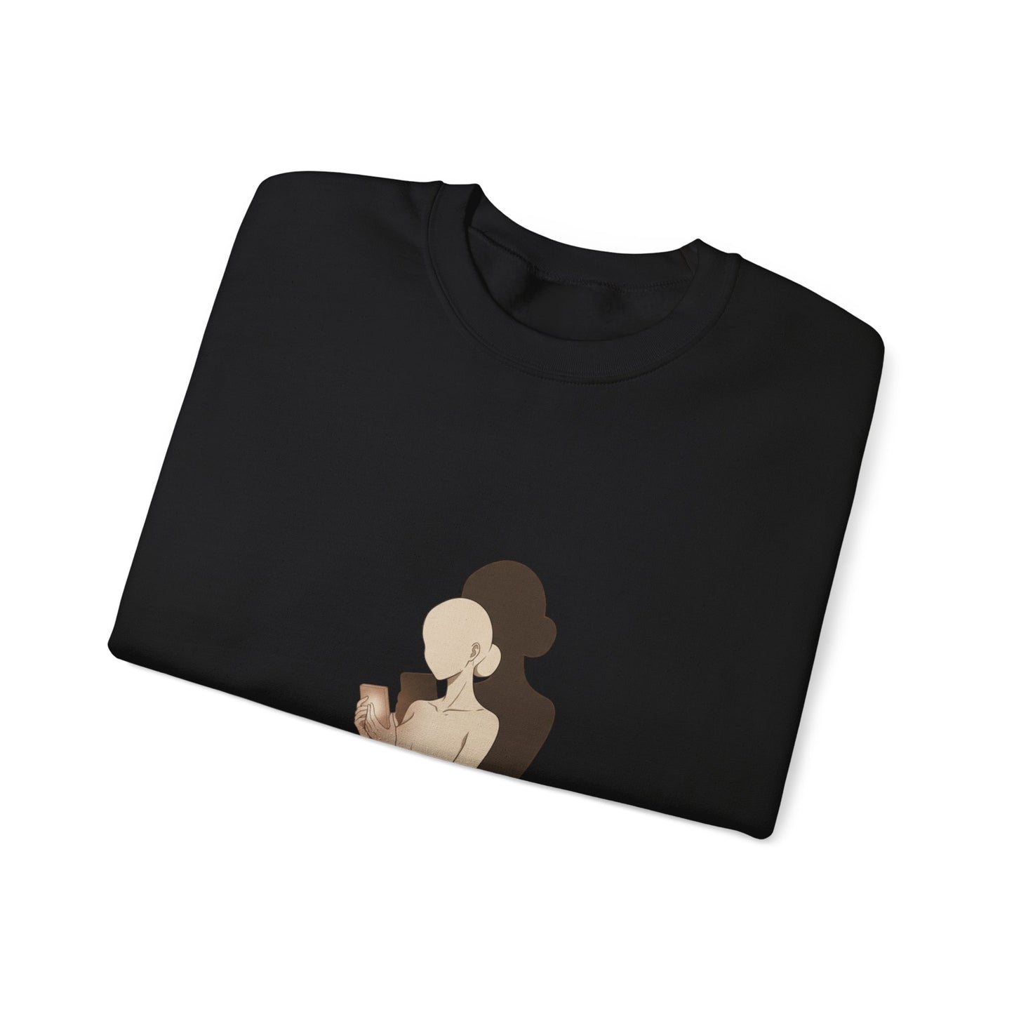 Morning Ritual Illustration Sweatshirt | cozy cafe, breakfast art