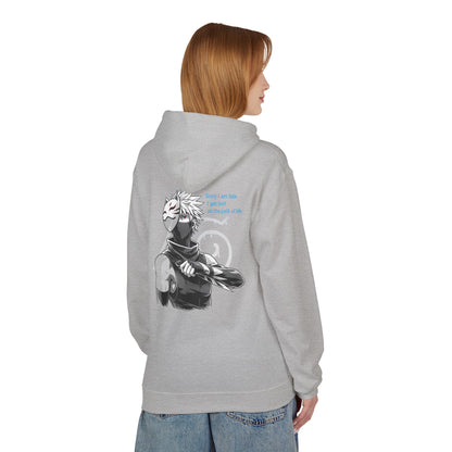 Anime Masked Shinobi Hoodie — 'Every sin tells part of the path' Graphic Pullover